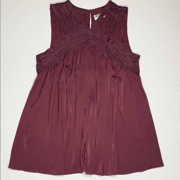 Max Studio Specialty Products Sheer Trim Blouse - Picture 2 of 7